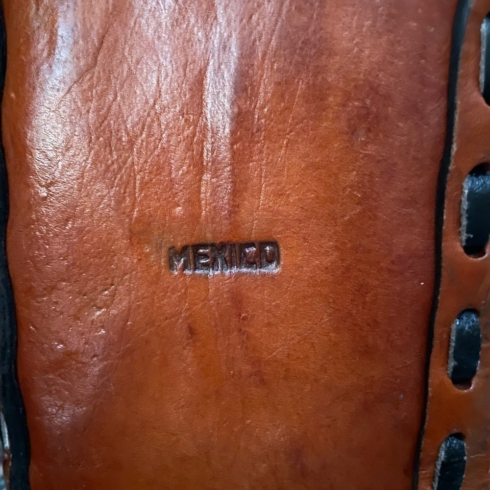 Brown Leather Stamped Novelty Western Cowgirl Cowboy Saddle Purse‌‌‌‌‌‌‌‌‌‌‌‌‌ - Picture 13 of 13